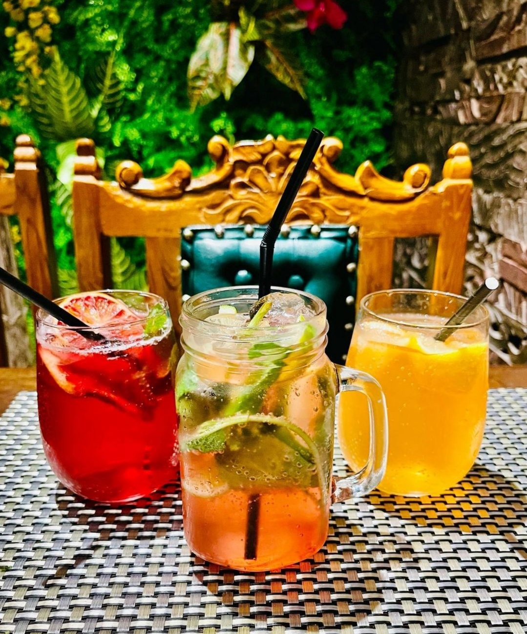 Signature mocktails at The Grand Palace, Sydney CBD