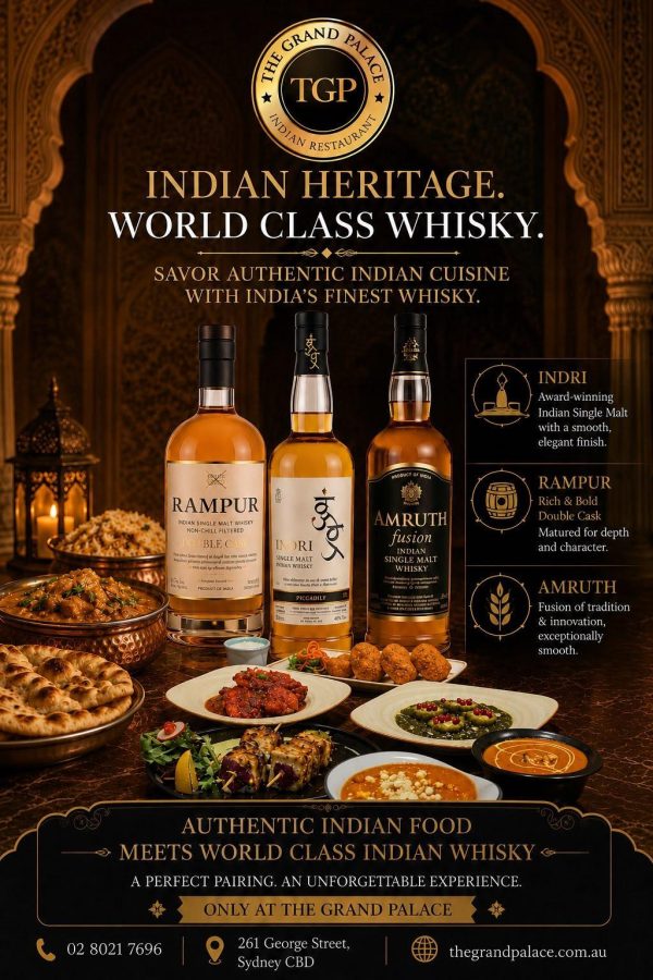 Indian Whisky in Sydney